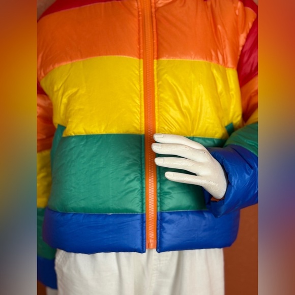 Hot & Delicious Fiery Orange and Red Jacket Size Large - Picture 11 of 17